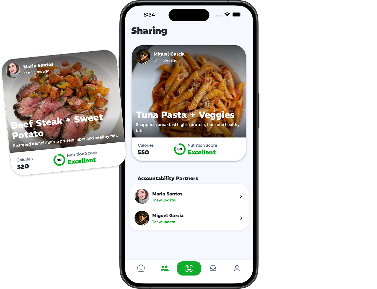 Shared progress feature preview